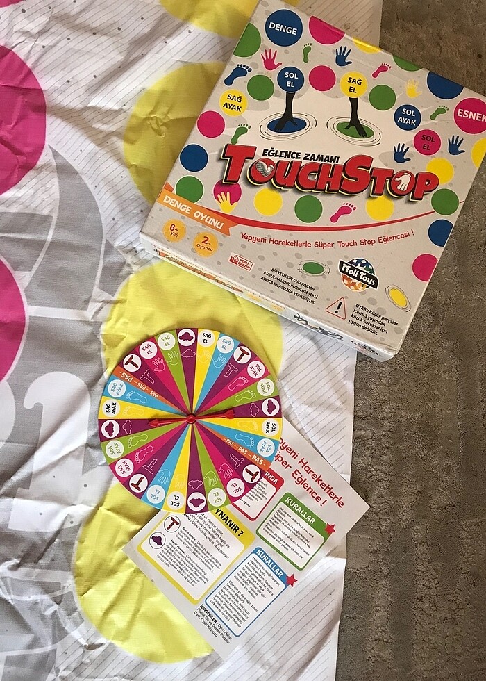 Twister kutu oyunu sıfır - Görsel 2