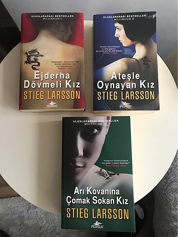 Milenium serisi 3 kitap