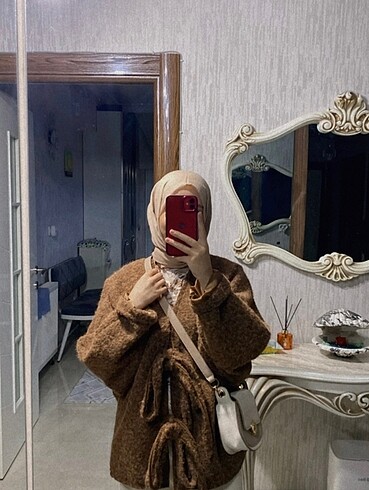 universal Beden kahverengi Renk Bağcıklı ceket
