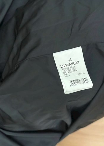 Düğmeli Siyah Deri Kadın Ceket - Görsel 4