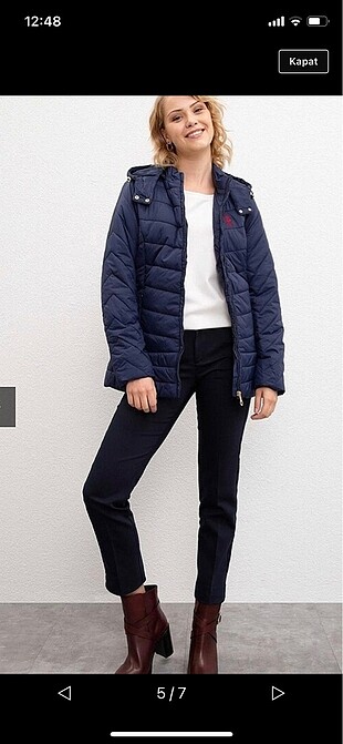 u.s. polo assn. Kadın mont