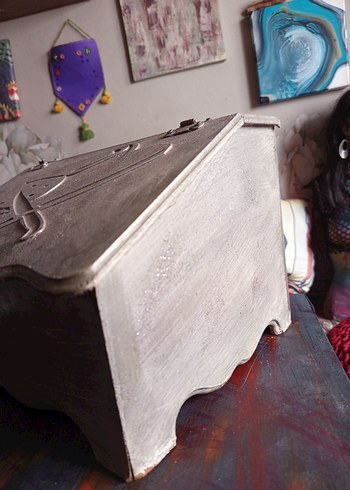 Desenli Ahşap Kutu - Görsel 4