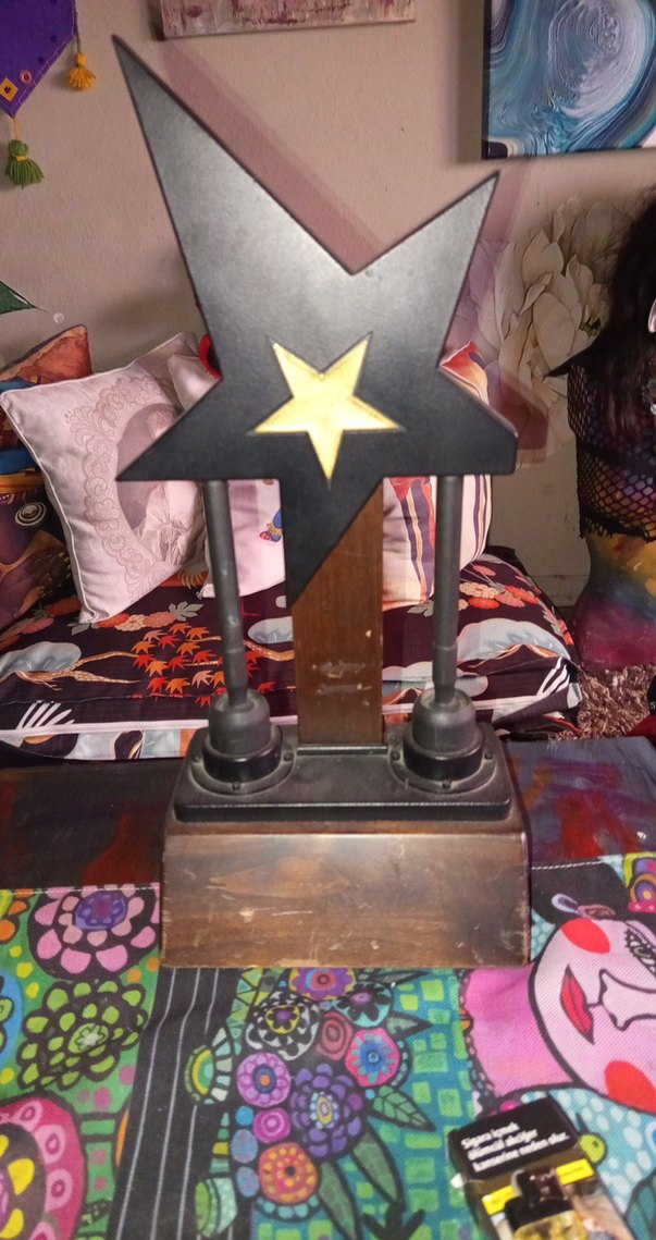 Ahşap Yıldız Figürin - Görsel 3