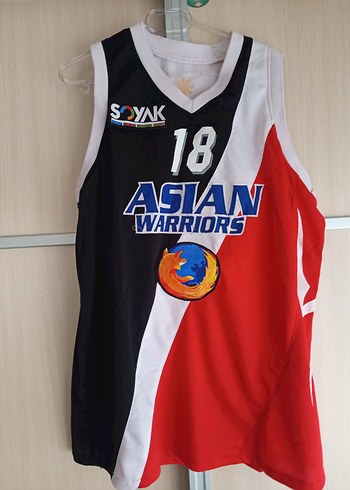 Kırmızı Siyah Erkek Basketbol Forması 2 adet üst - Görsel 6