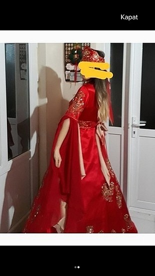 kırmızı kaftan 