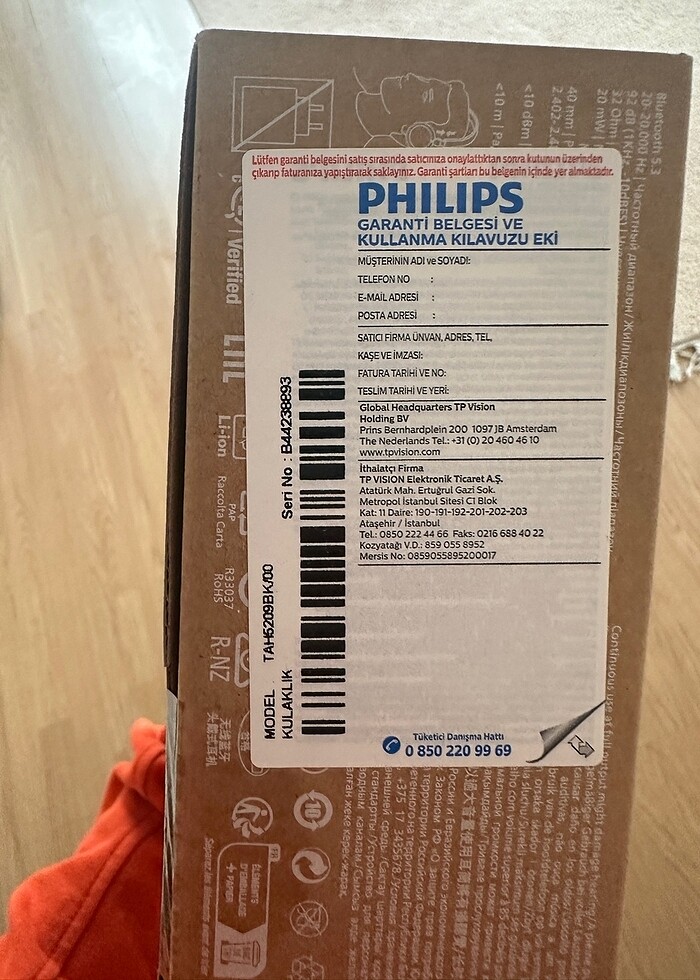 Kablosuz kulaklık garantili sıfırr - Görsel 5