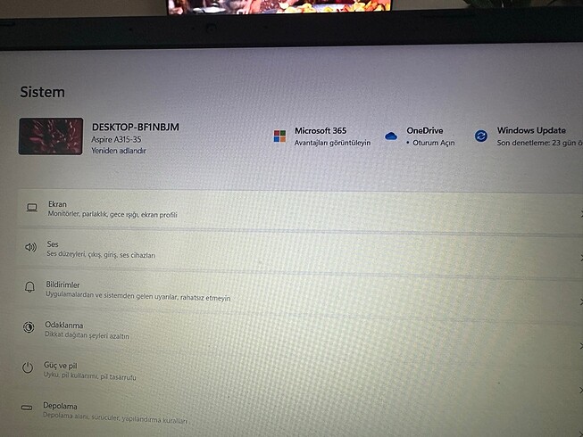 3 aylık Laptop - Görsel 3