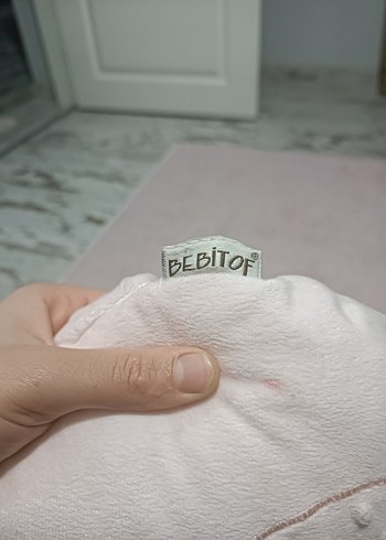 Pembe Nakışlı Bebek Uyku Seti - Görsel 3