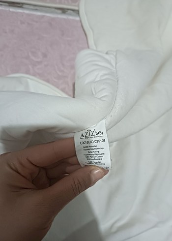 Nakışlı Beyaz Bebek Battaniyesi - Görsel 4