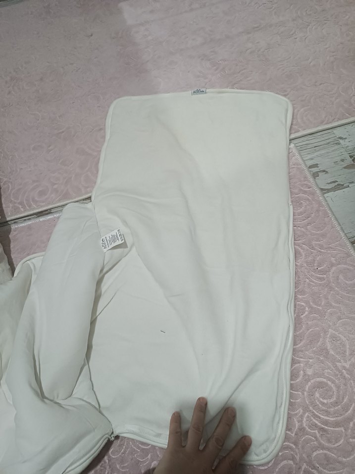 Nakışlı Beyaz Bebek Battaniyesi - Görsel 3