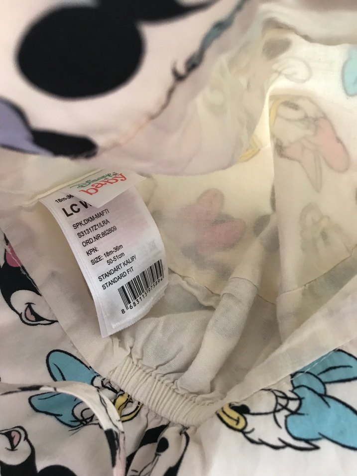 Çocuklar için Renkli Disney Desenli Şapka - Görsel 5