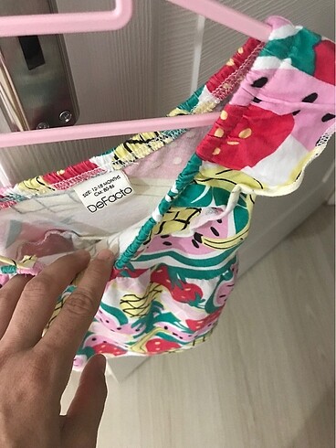 12-18 Ay Beden çeşitli Renk Kız bebek elbise