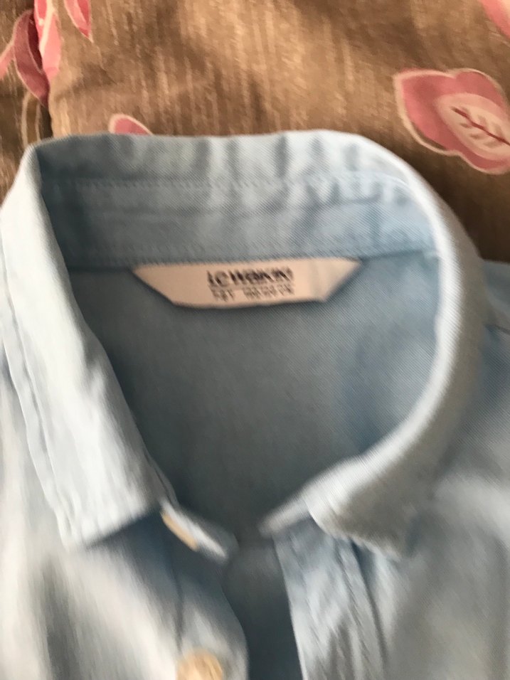 Erkek Çocuk mavi gömlek - Görsel 3