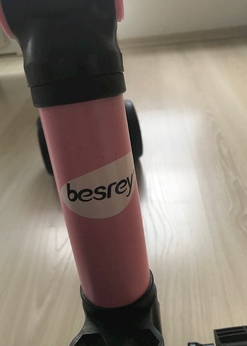 Koyu Pembe Üç Tekerlekli Çocuk denge Bisikleti - Görsel 7