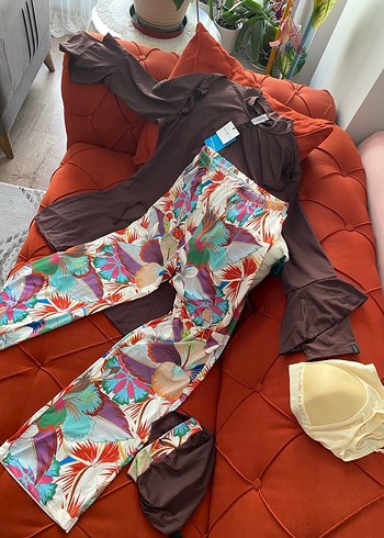 4lü tesettür marina marka haşema takımı - Görsel 11