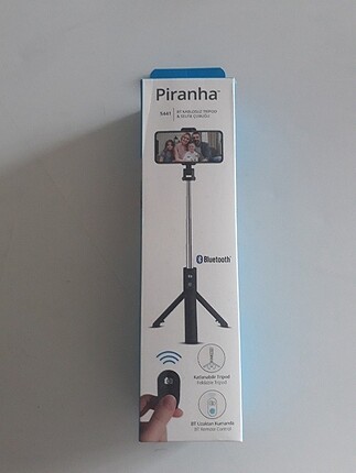 Piranha 5441 Bluetooth kablosuz tripod &selfie çubuğu 