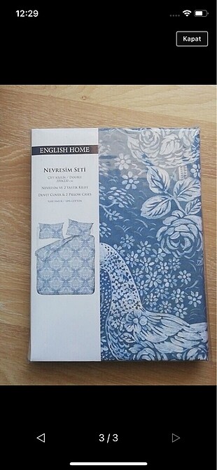 English Home Nevresim Seti