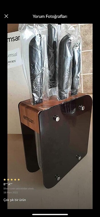 Emsan kumsal bıçak seti - Görsel 5