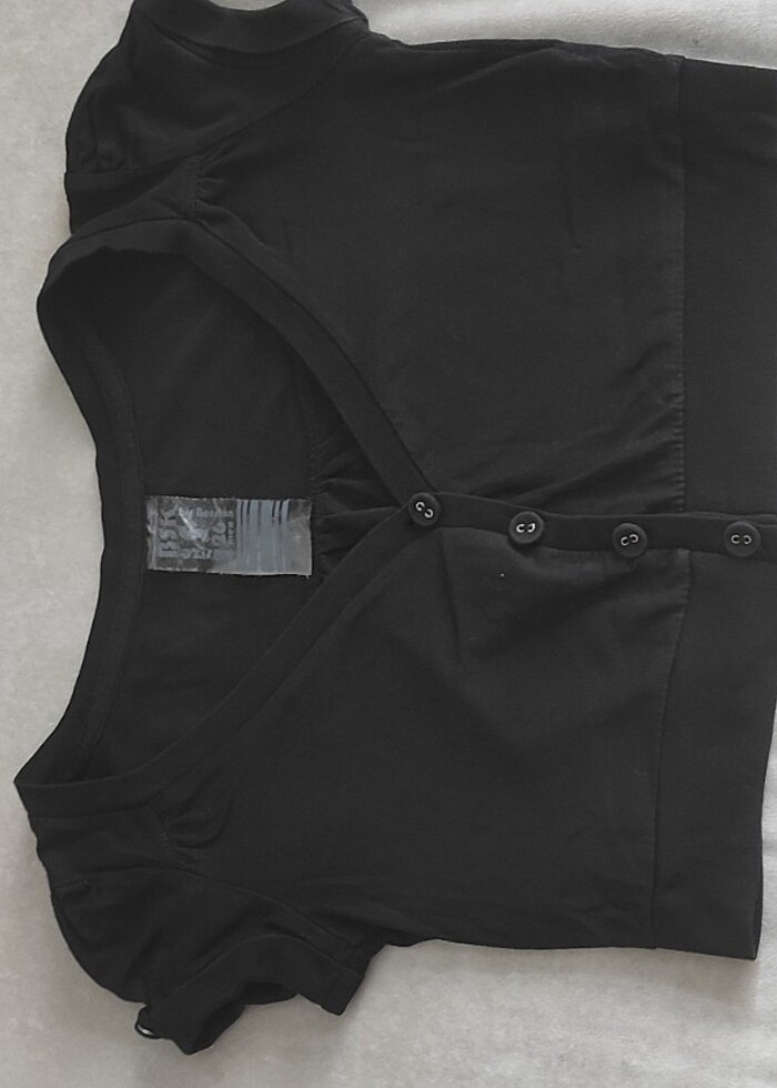 Bershka siyah bolero  - Görsel 2