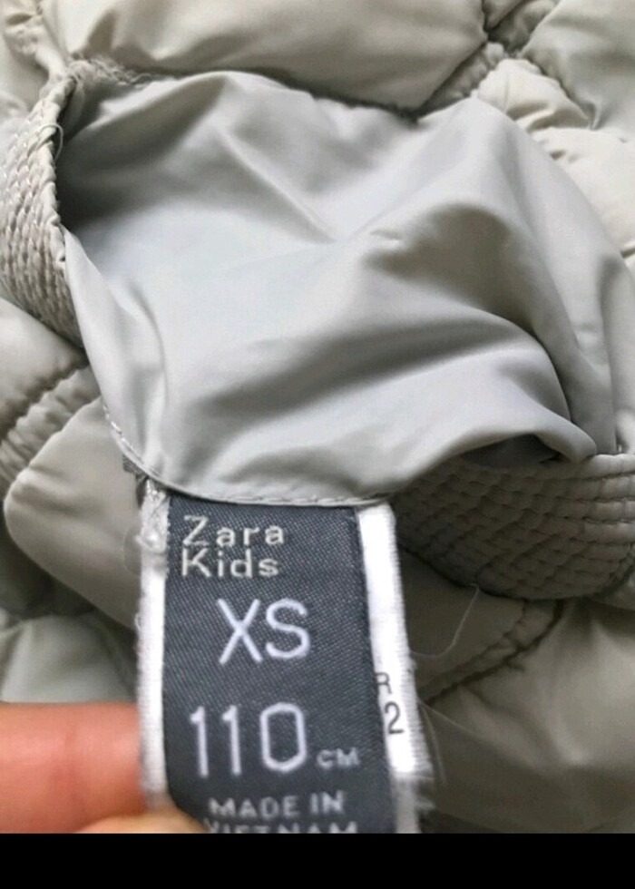 Zara şisme yelek  - Görsel 5