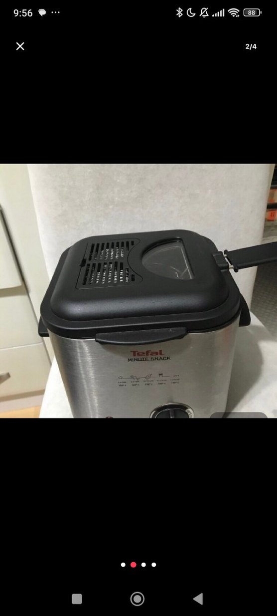 Tefal Minlite Snack Gri Mini Fritöz sıfırı 14500 - Görsel 2