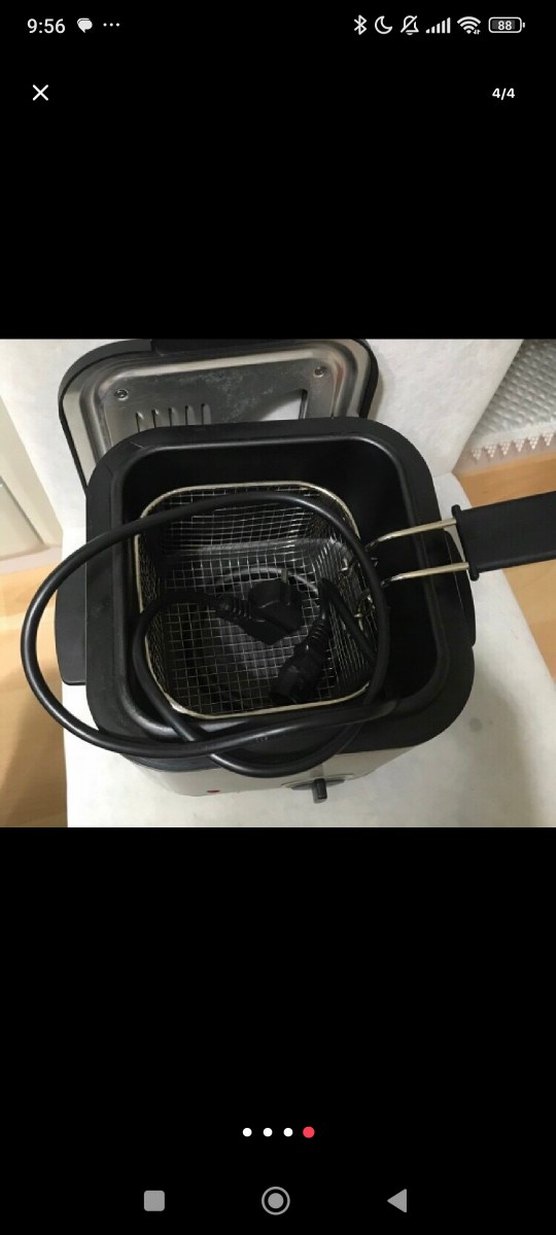 Tefal Minlite Snack Gri Mini Fritöz sıfırı 14500 - Görsel 4