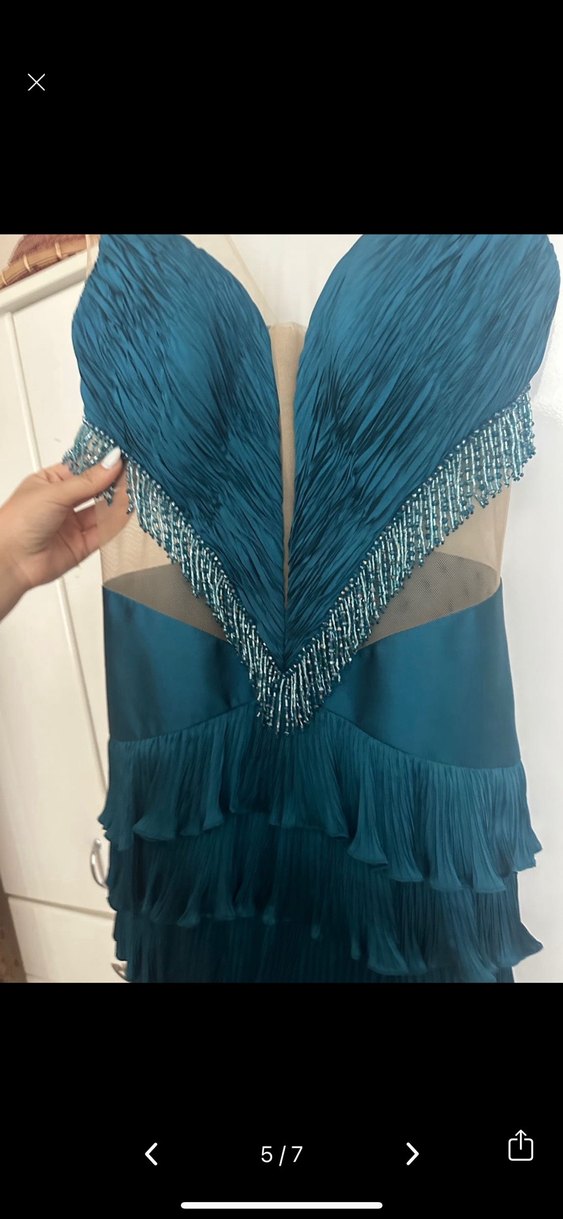 Abiye kısa elbise - Görsel 2