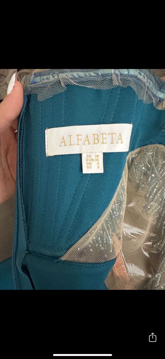 Abiye kısa elbise - Görsel 4