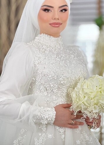 Tesettür Gelinlik - Görsel 2
