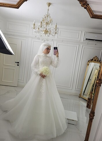 Tesettür Gelinlik - Görsel 3