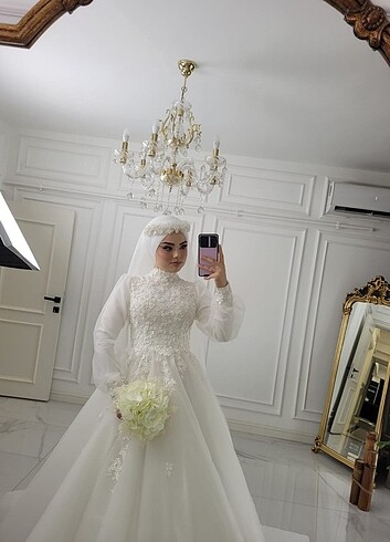 Tesettür Gelinlik - Görsel 4