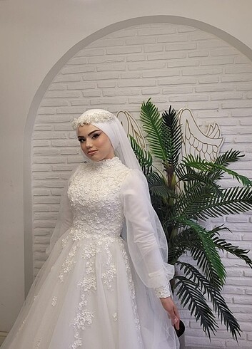 Tesettür Gelinlik - Görsel 6