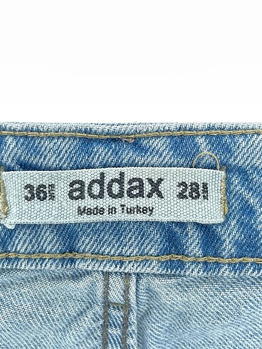 38 Beden mavi Renk Addax Mini Şort %70 İndirimli.