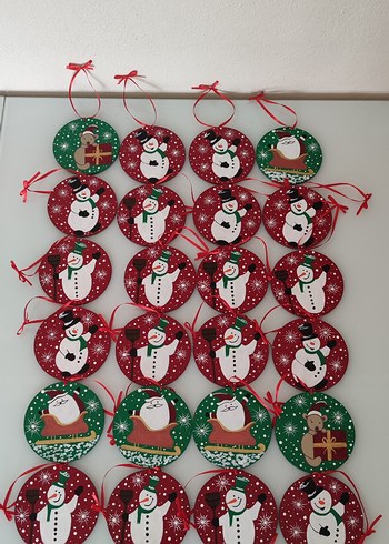 Renkli Yeni Yıl Süsleri Seti - Görsel 8