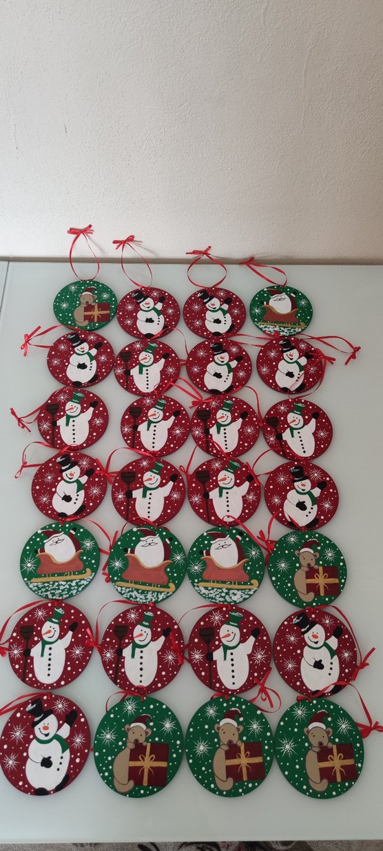 Renkli Yeni Yıl Süsleri Seti - Görsel 5