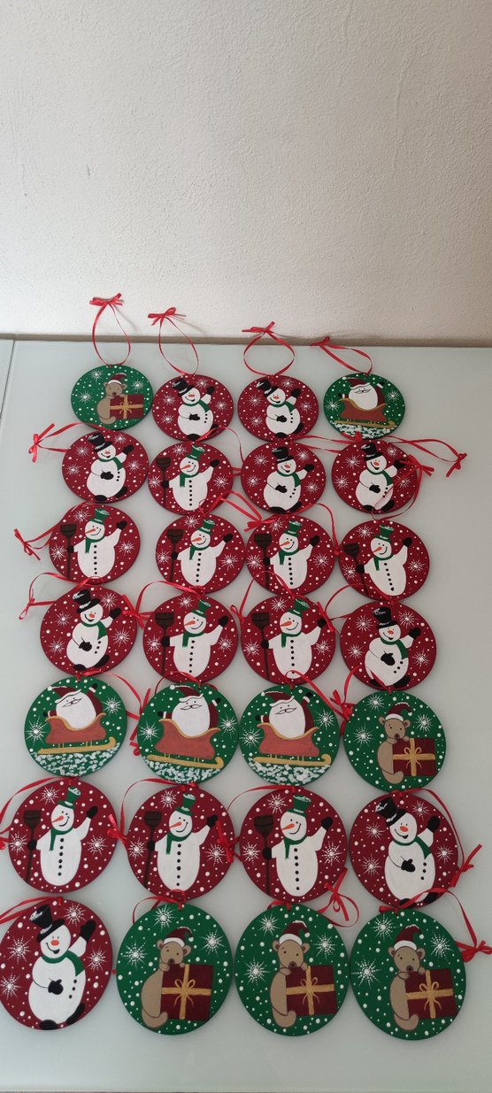 Renkli Yeni Yıl Süsleri Seti - Görsel 3