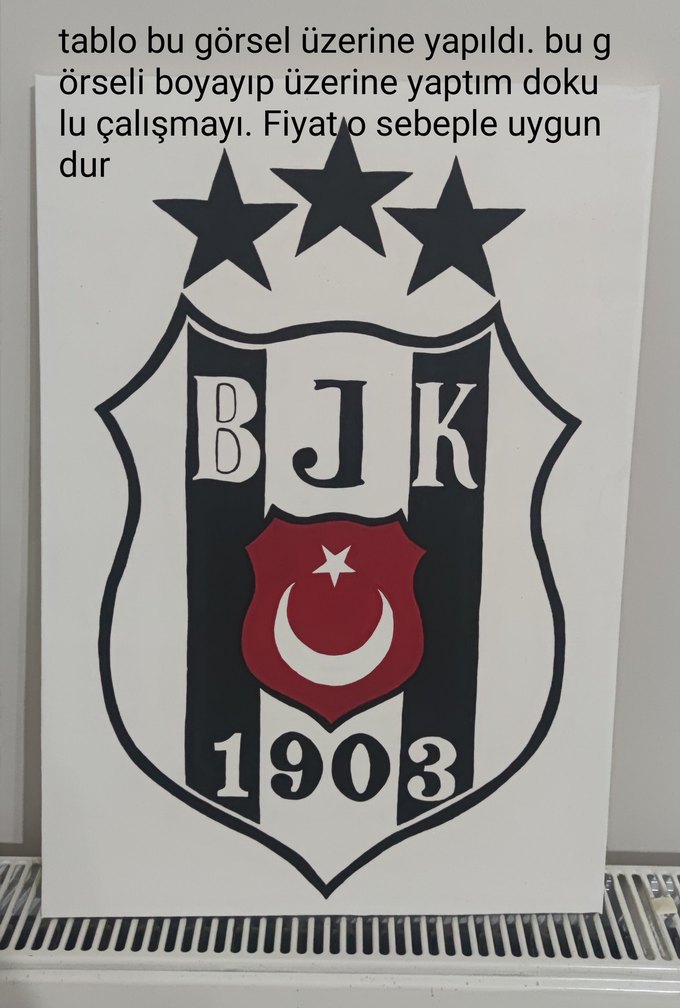 Kabartmalı Siyah Soyut Tablo - Görsel 2