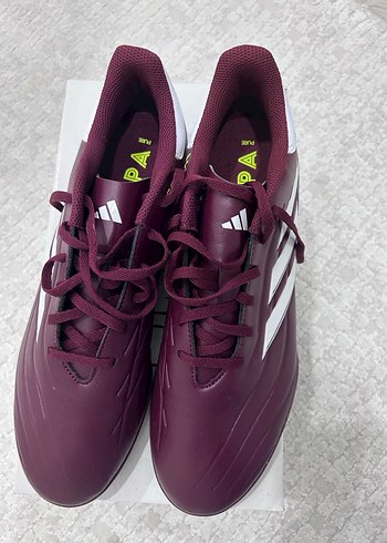 Adidas Bordo Erkek Futbol Ayakkabısı Bağcıklı - Görsel 2