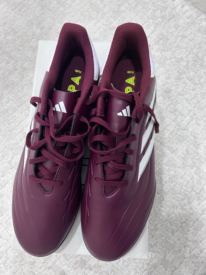 Adidas Bordo Erkek Futbol Ayakkabısı Bağcıklı - Görsel 2