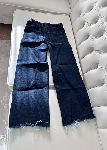 Lacivert Kot Pantolon - Görsel 2