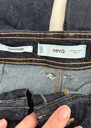 Lacivert Kot Pantolon - Görsel 3