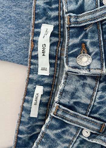 Kadın Mavi Denim Jean - Görsel 2