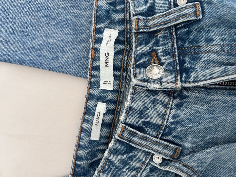 Kadın Mavi Denim Jean - Görsel 2