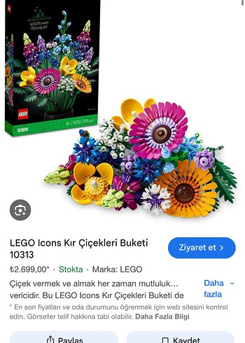 Lego çiçek buketi - Görsel 2