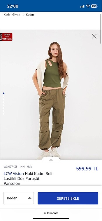 Paraşüt pantolon - Görsel 5