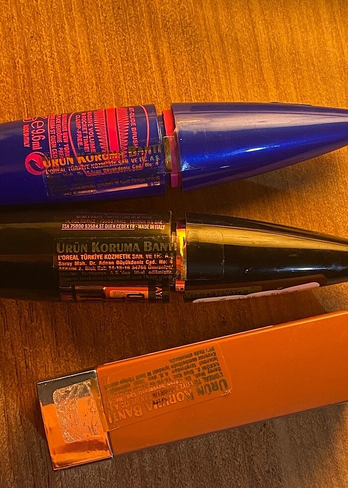 Maybelline rimel ruj - Görsel 2