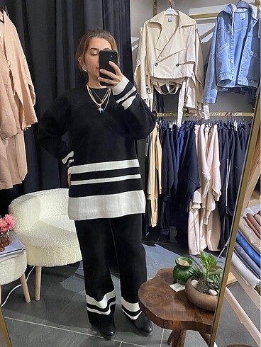 Siyah Triko Takım Standart beden