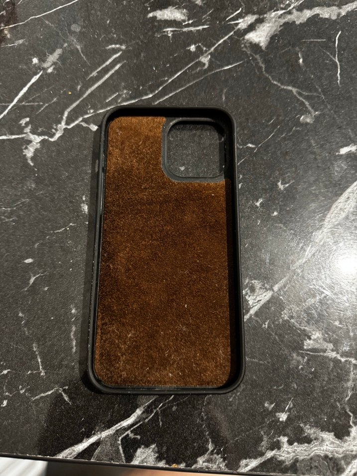 13 ProMax Kahverengi Deri Telefon Kılıfı - Görsel 2