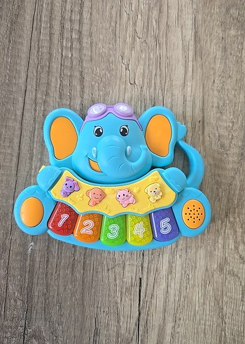 Renkli Fil Temalı Eğitici Oyuncaka