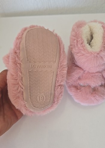 lcw Kızlar için Pembe Kürklü Sıcak panduf - Görsel 3